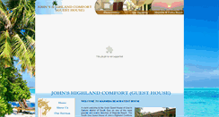 Desktop Screenshot of johnsguesthousegoa.com